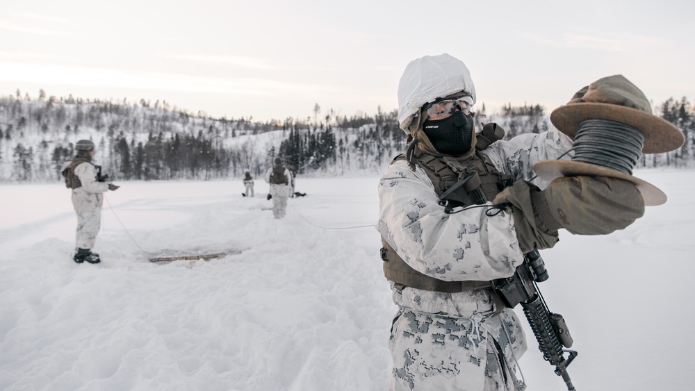 Ice Breakers: MRF-E Marines Blow up Ice