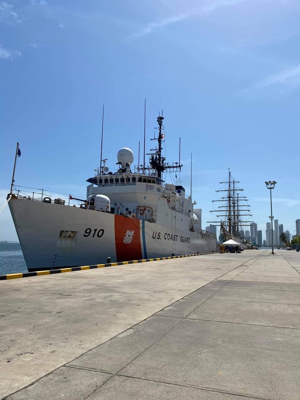 Coast Guard Cutter Thetis returns home from 43-day patrol to the Caribbean Sea