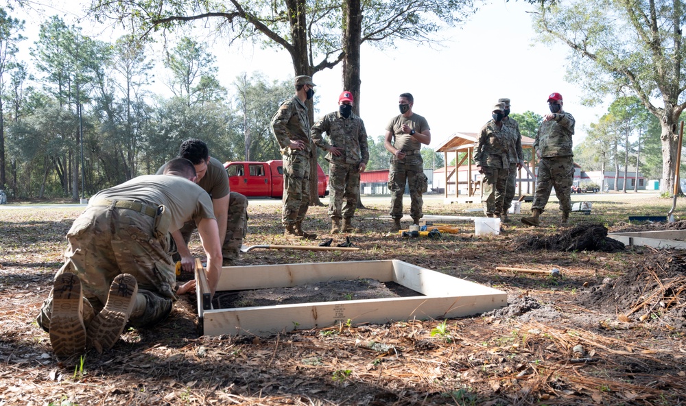 125th FW leaders tour Camp Blanding sites
