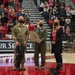 Whiteman AFB recognized during UCM Military Appreciation basketball game