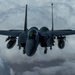 F-15s fly over CENTCOM