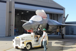 FRCE inducts first F-35B for laser peening modification