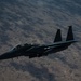 F-15E Strike Eagles watch over troops in CENTCOM