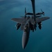 F-15E Strike Eagles watch over troops in CENTCOM