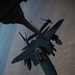 F-15E Strike Eagles watch over troops in CENTCOM