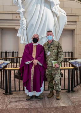 Ash Wednesday at the U.S. Capitol