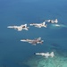 Aircraft Assigned to Tactical Support Wing Fly Near Key West