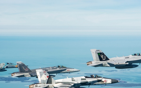 TSW Operational and Adversary Squadrons Team Up for AACT Training