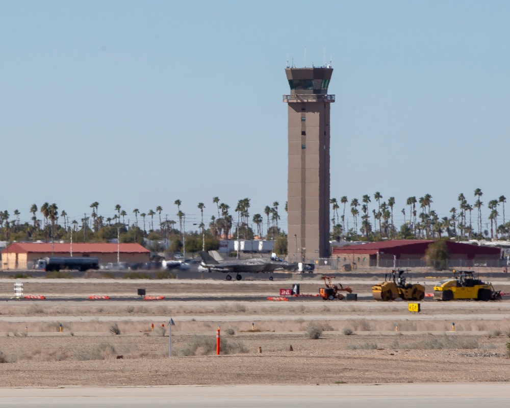 F-35B land during phase two of Winter Fury