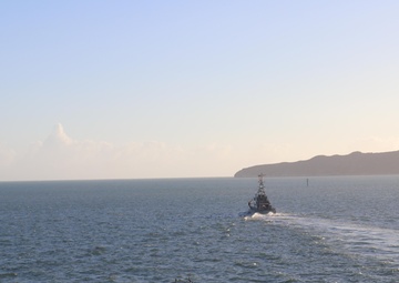 USS James E. Williams and Jamaican Coast Guard Train in the Caribbean