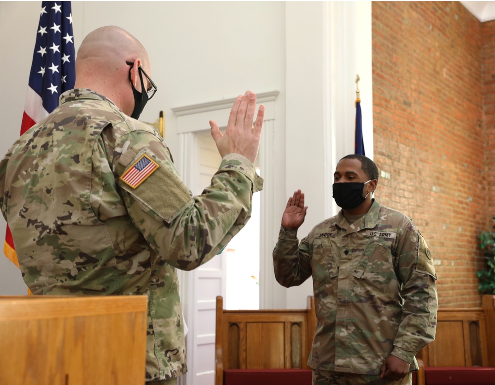 Re-Enlistment Ceremony