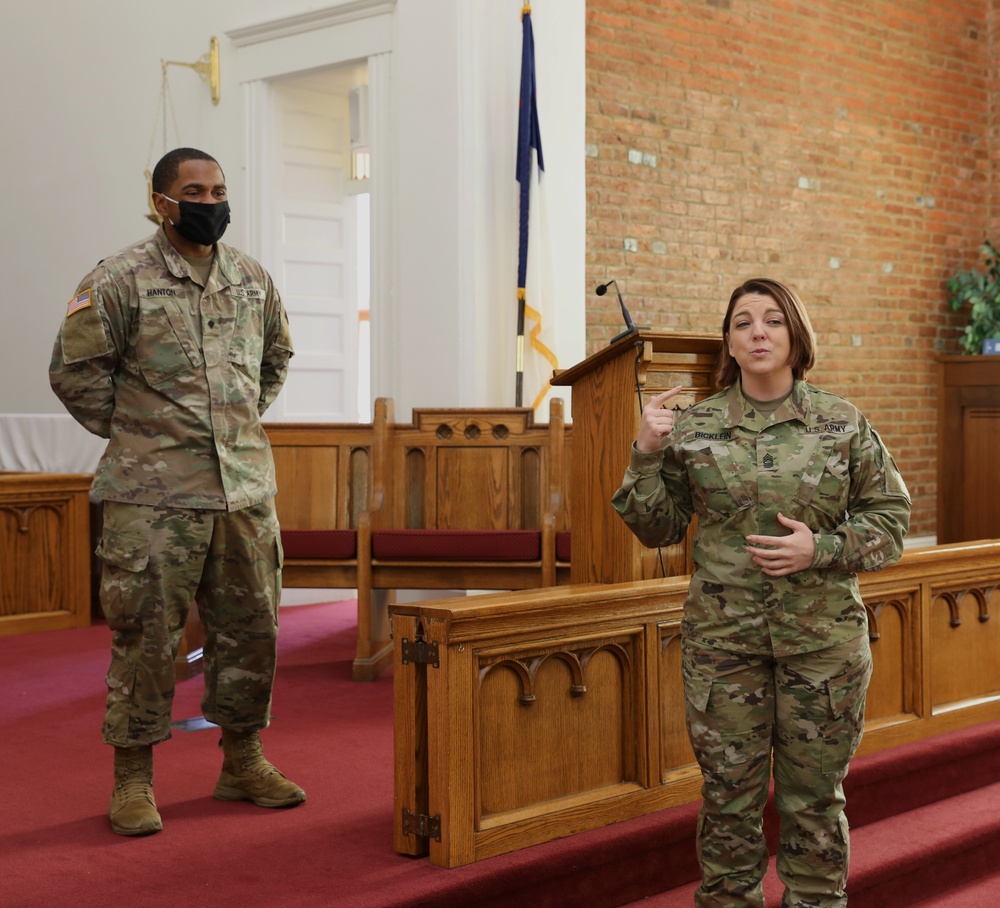 Re-Enlistment Ceremony