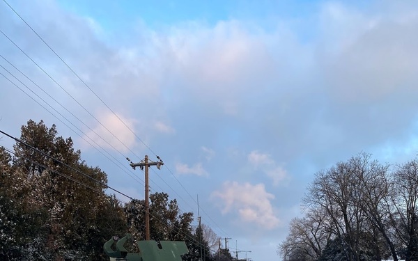 Texas Guard Supports Winter Weather Response