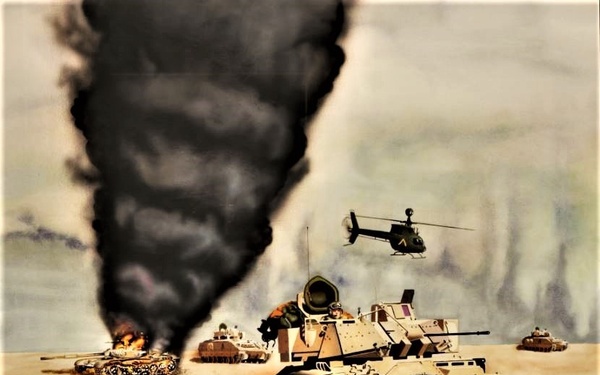 Army Desert Storm vet, Bradley driver, recalls service in ground operations for Gulf War