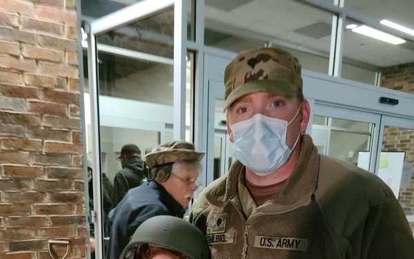 Texas Guard Supports Winter Weather Response