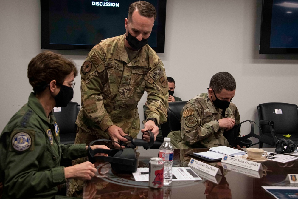 AMC command team visits Mobility’s Hometown