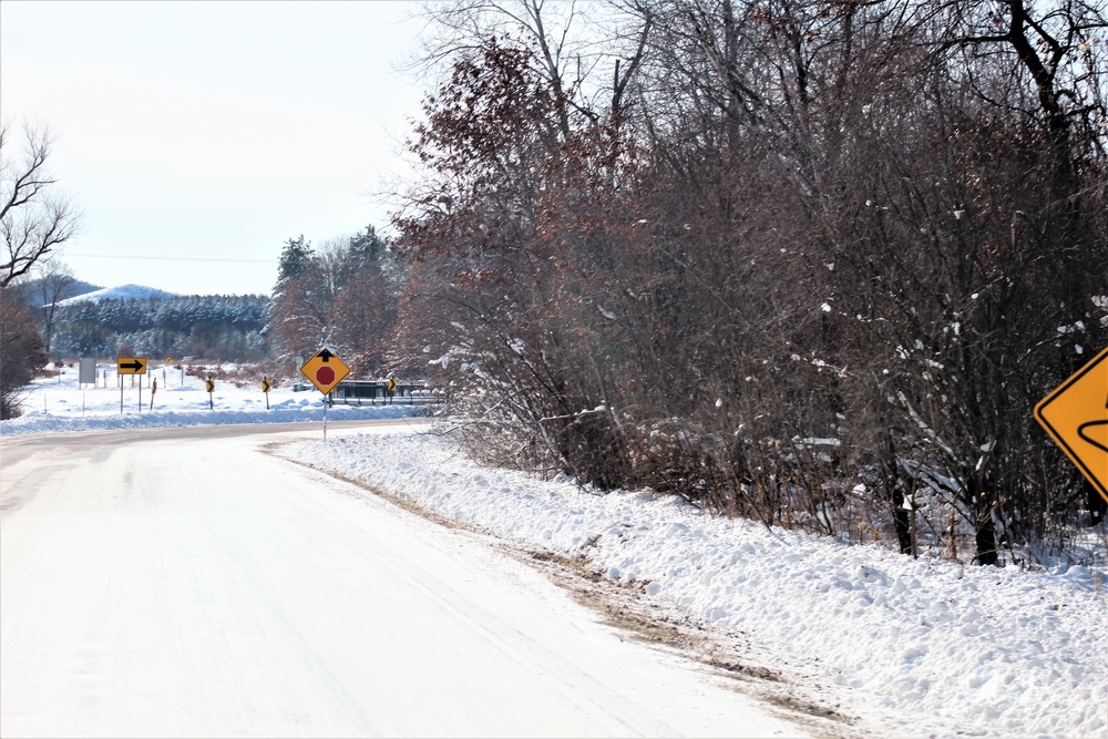 February 2021 winter scenes at Fort McCoy