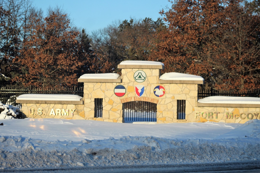 February 2021 winter scenes at Fort McCoy