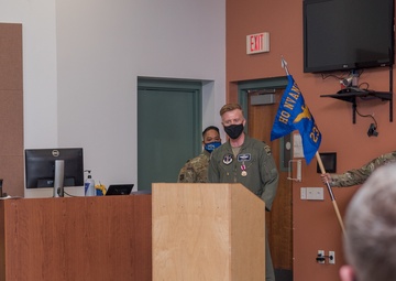 232nd Operations Squadron change of command ceremony