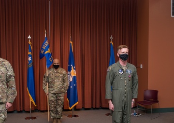 232nd Operations Squadron change of command ceremony