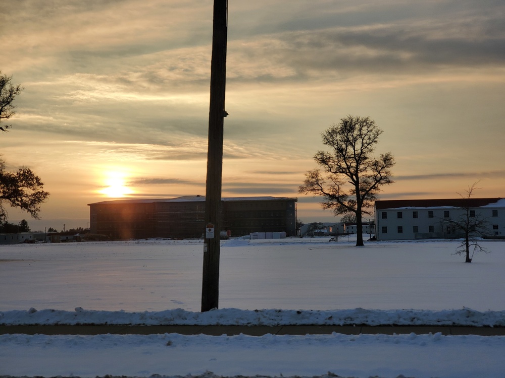 Construction of new, modern barracks building continues at Fort McCoy