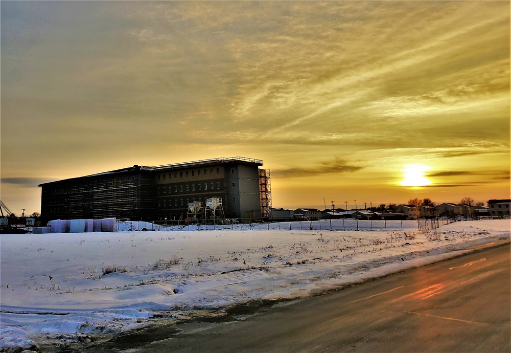 Construction of new, modern barracks building continues at Fort McCoy