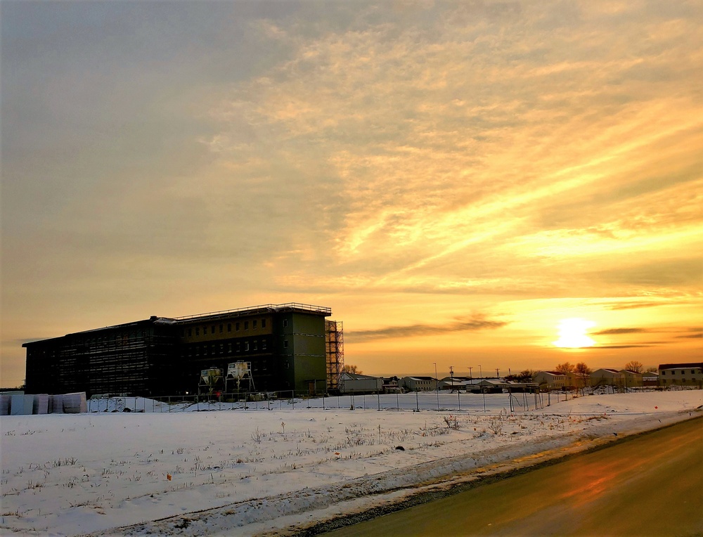 Construction of new, modern barracks building continues at Fort McCoy