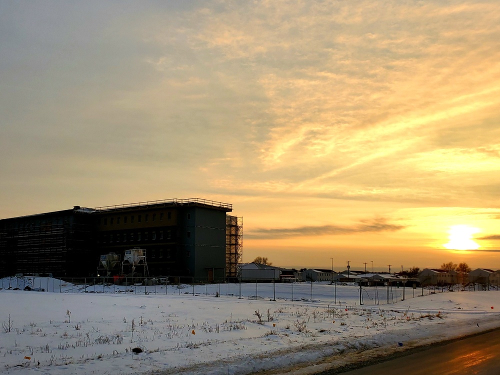 Construction of new, modern barracks building continues at Fort McCoy