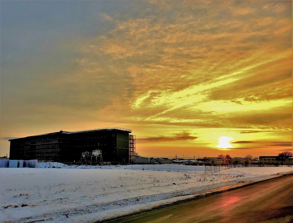 Construction of new, modern barracks building continues at Fort McCoy