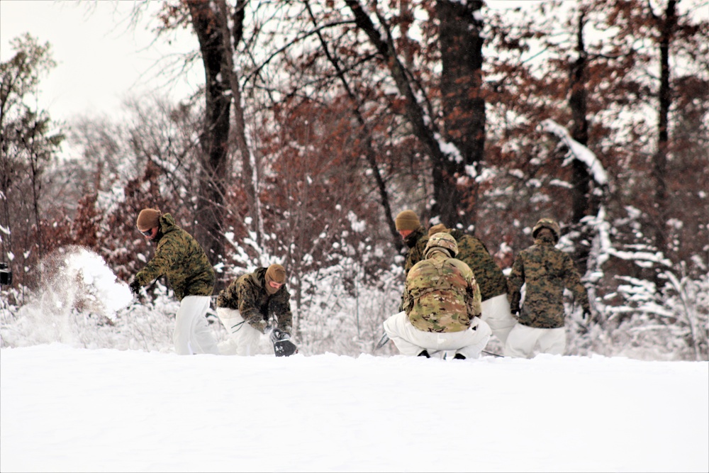 Marines, Soldiers graduate from Cold-Weather Operations Course class 21-03 at Fort McCoy