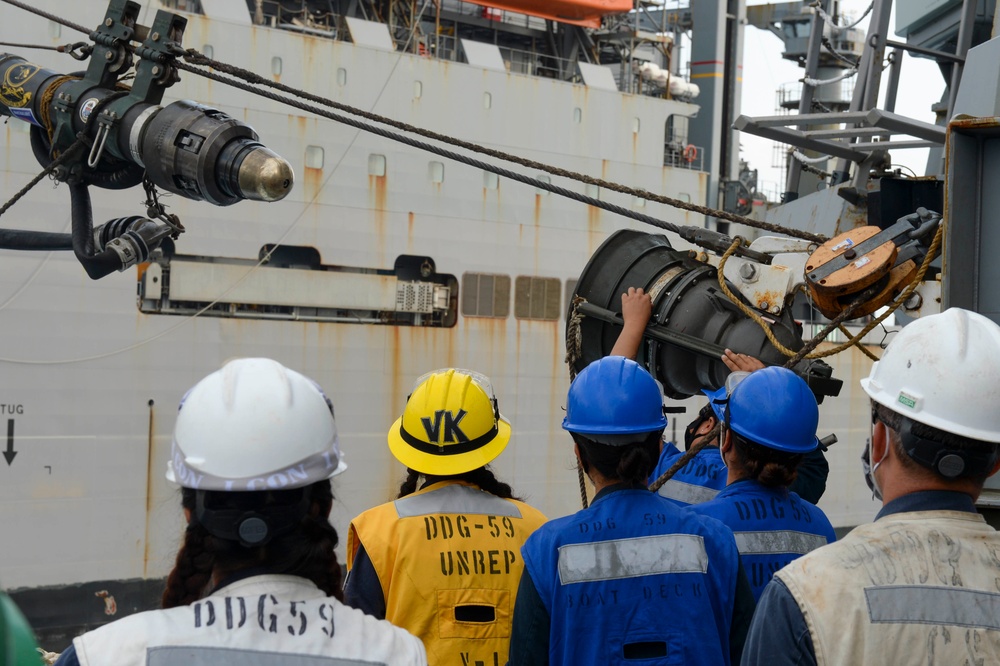 USS Russell (DDG 59) Conducts Routine Operations