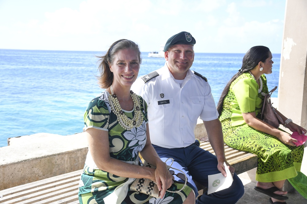 Personnel from U.S. Embassy Majuro, U.S. Army Garrison-Kwajalein Atoll Join Kwajalein Day Celebration on Ebeye