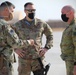 MG Field Visits Soldiers at AAAB