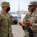 MG Field Visits Soldiers at AAAB