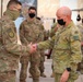 MG Field Visits Soldiers at AAAB