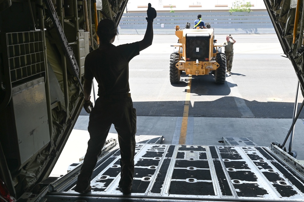 75th EAS transfers cargo in East Africa