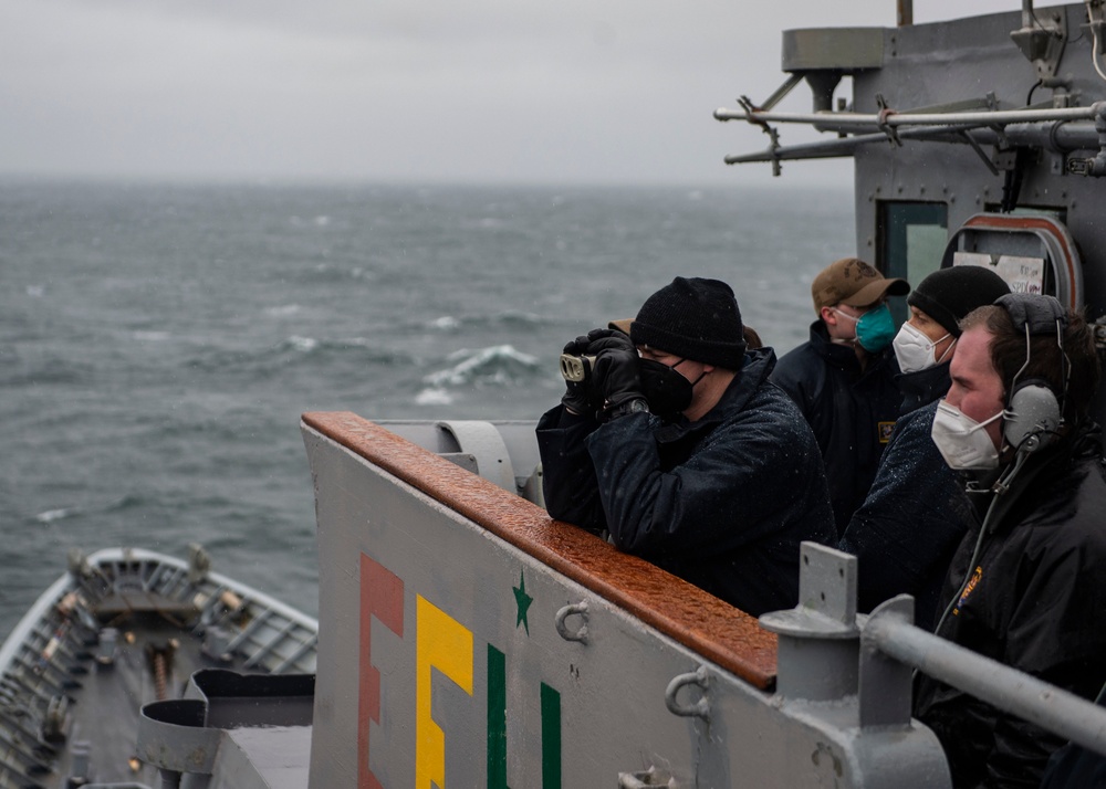 Vella Gulf Replenishment at Sea