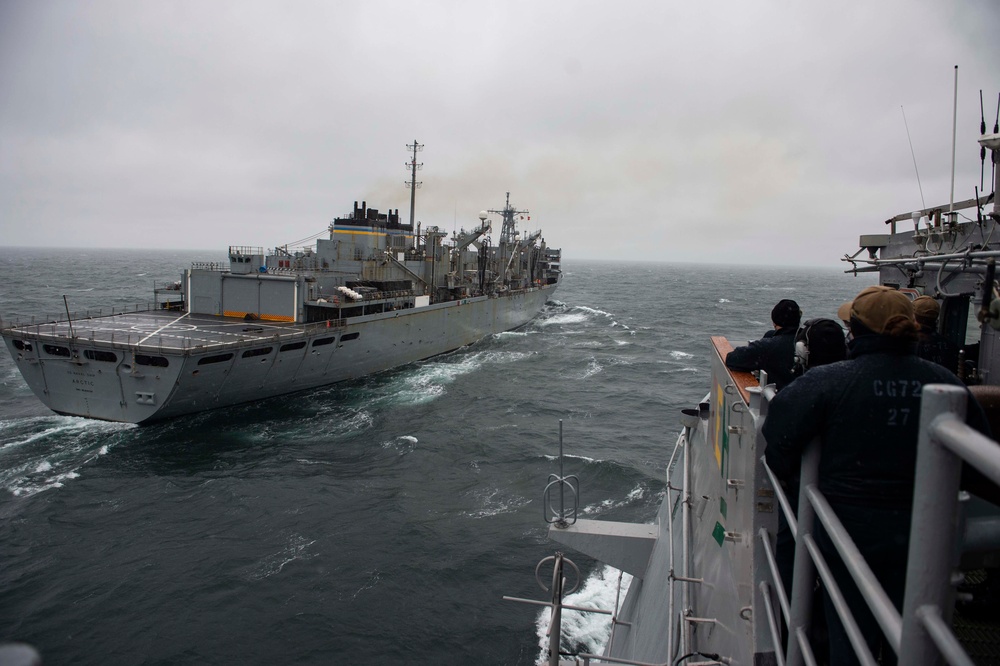 Vella Gulf Replenishment at Sea