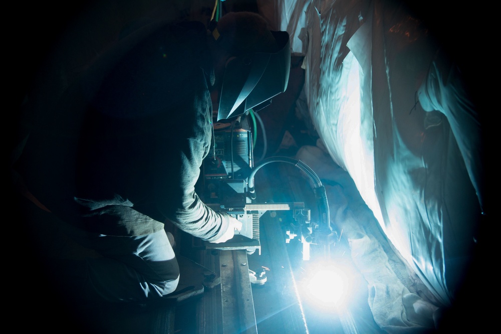 contractor welds