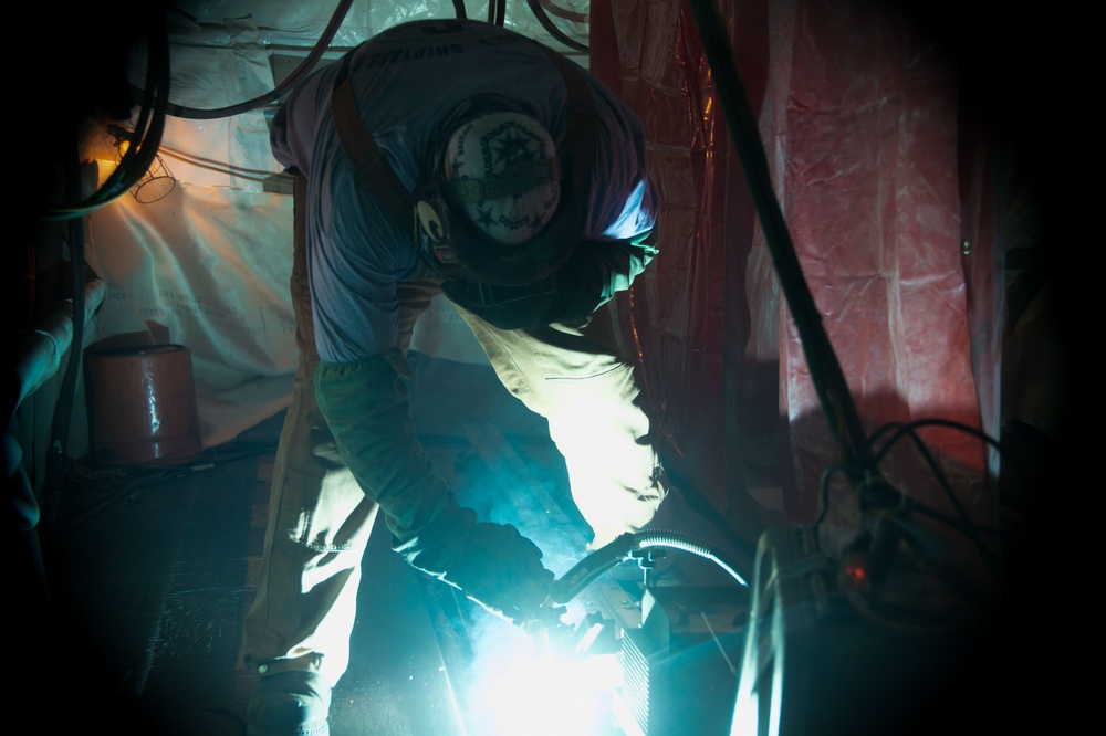 contractor welds