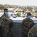 40th ID leadership tours mass vaccination site at Cal State LA