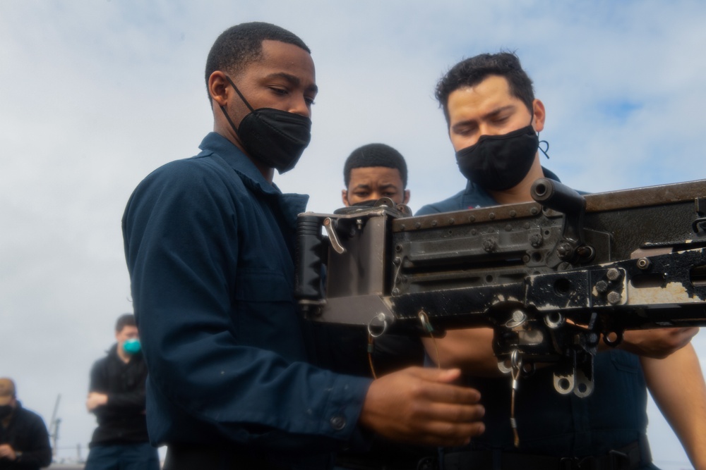 USS Mahan SCAT Training