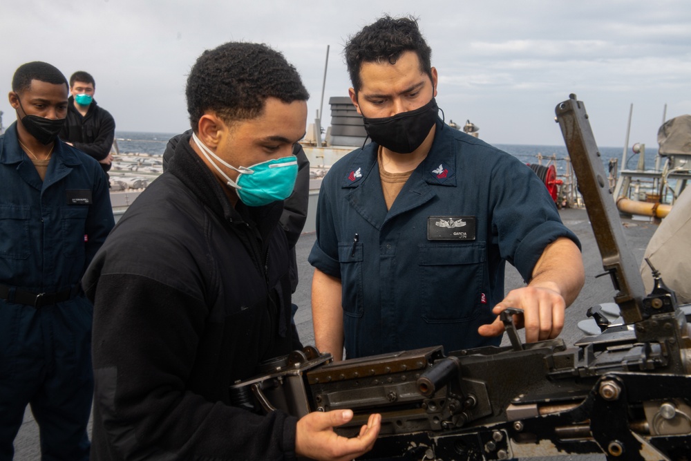 USS Mahan SCAT Training