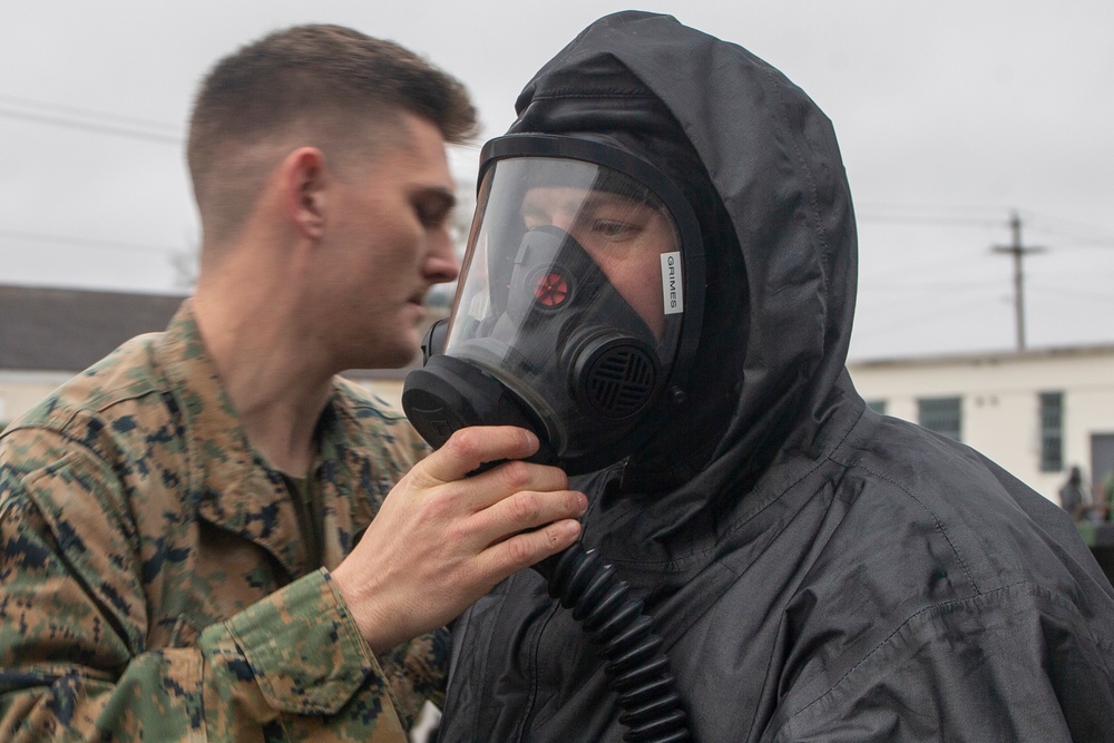 CBRN, HAZMAT Training Exercise