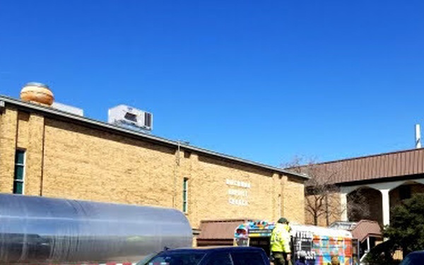 Texas Guard Delivers Water following Winter Storm 2021