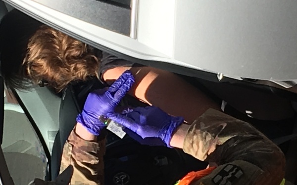 Arizona National Guard Administers COVID Vaccine to Native American Communities