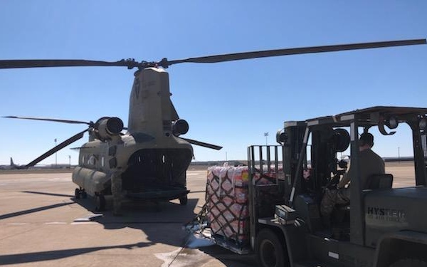 Texas Army National Guard deliver clean drinking water following Winter Storm 2021
