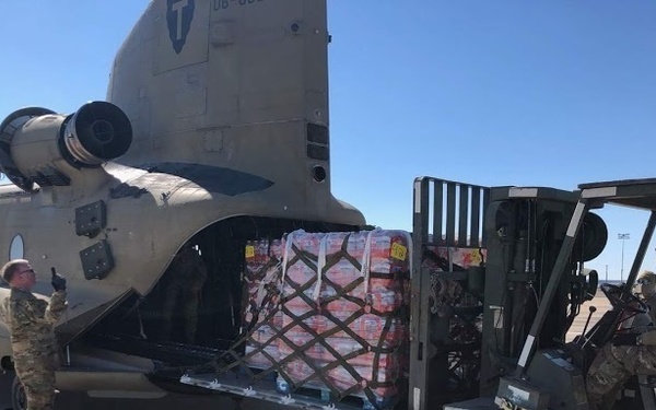 Texas Army National Guard deliver clean drinking water following Winter Storm 2021