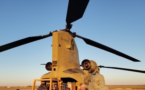 Texas Army National Guard deliver clean drinking water following Winter Storm 2021