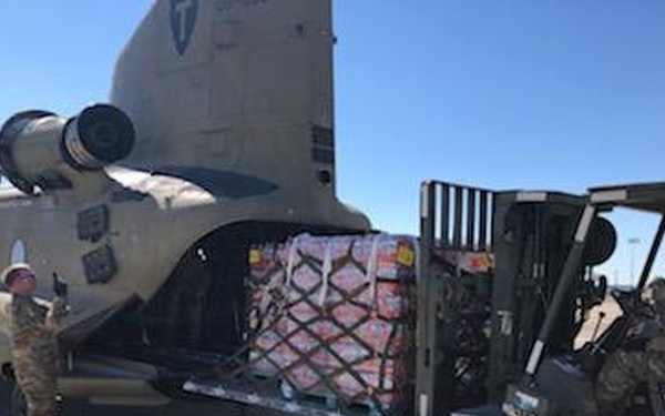 Texas Army National Guard deliver clean drinking water following Winter Storm 2021